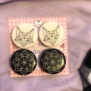 32mm double flared plugs